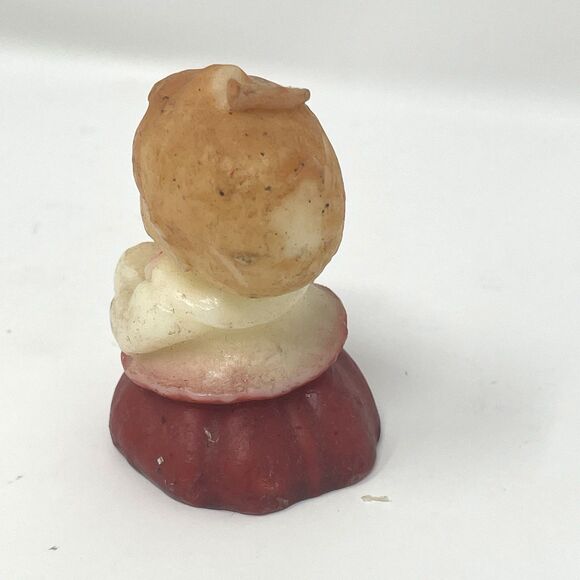 Vintage Gurley Candles Christmas Carolers Lot of 4 Wax Holiday Figures 1950's - Picture 13 of 16